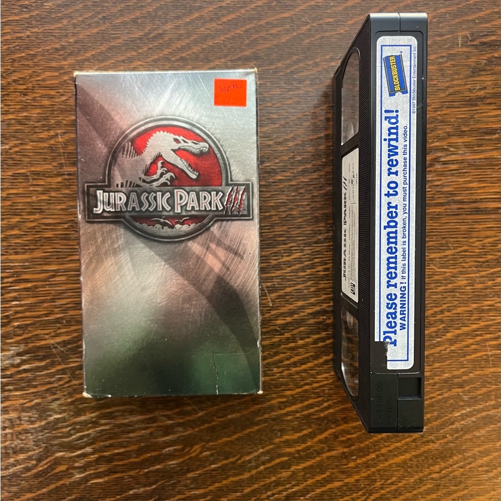 Jurassic Park III VHS - Picture 5 of 5